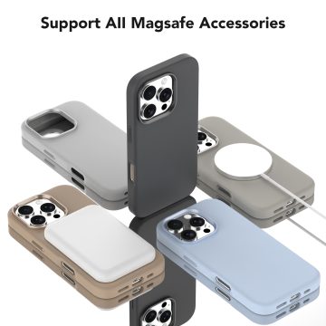 Silicone Phone Case With Metal Buttons