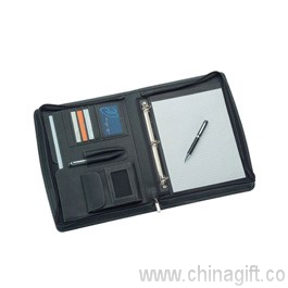 A4 Zippered Compendium