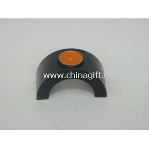 Classical Black Handmade Wooden Candle Holders Bride Shape