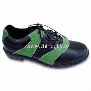 Durable Golf Shoes with Rubber Sole and Elastic Strap Design